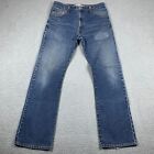 Vintage Levis Jeans Mens 34x34 (32x32.5 Actual) Blue 517 Boot Cut Regular