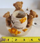 Home Interiors Honey Bears & Bees Candle Topper New