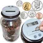 Digital Coin Counting Money Jar Bank - Accepts all US Coins from Penny to Dollar