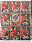 PANINI  WORLD CUP 2022 ADRENALYN XL  PACKET FRESH COMPLETE TEAM 9 CARDS PORTUGAL