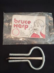 Vintage BRUCE HARP Music Mouth Instrument NEW OLD STOCK ORIGINAL PAPERWORK RARE