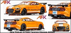 New AFX Mustang Shelby GT500 HO Slot Car Mega G + Also Fits Auto World 22069