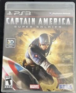 Captain America Super Soldier CIB Playstation 3 (PS3) Tested And Working!