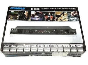 NEW-Open Box Furman PL-PRO C 20A Power Conditioner with Voltmeter