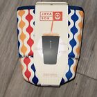 Java Sok Reusable Neoprene Insulator Sleeve For Iced Coffee Cups Large Blue Red
