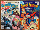 Super Friends #30(F/F+),34(VF) Lot Of 2 Newsstand 1980