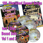 CHARTBUSTER KARAOKE COUNTRY GOSPEL FAVORITES 6 CDG DISCS 100 SONGS MUSIC