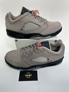 Nike Air Jordan 5 Retro Low PSG Paris Saint Germain DX6325-204 Men's Size 13