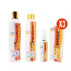 Genive Long Hair Shampoo Conditioner Serum 3X Fast Growth Longer [Set 3 Pieces]