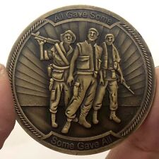 U.S.A Coin War Vietnamese Veterans Sniper Soldiers Military Challenge Coins
