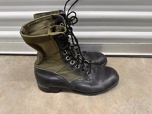 VTG RO-Search VTG Vietnam Jungle Spike Protective Military Combat Boots Sz 7.5W