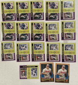 New Listing2024 Topps Heritage Mike Trout 18 Card Lot Including 2 New Age Performers