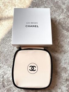 New Authentic CHANEL Cosmetic Makeup Bag Case Storage Bag Travel Pouch VIP Gift.