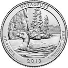 2018 P Voyageurs NP Quarter.  Uncirculated From US Mint roll.