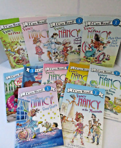 Lot of 11 Fancy Nancy Level 1 books Jane O'Connor I Can Read series Girls Phonic