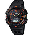 Casio AQS800W-1B2V, Solar Analog/Digital Watch, Black Resin, 100 Meter, 5 Alarms