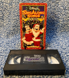 Disney Sing Along Songs: The Twelve Days of Christmas Vol 12 VHS 1997 Mickey