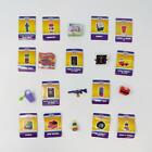 World's Smallest Micro Toy Box Series 1 - LOT of 20 Stickers + Toys (Bin14)