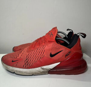 Nike Air Max 270 Red Habanero Running Shoes AH8050-601, Men's US Size 12