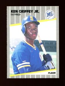 1989 Fleer Ken Griffey Jr. #548 Rookie RC