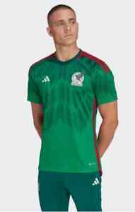 AUTHENTIC Mexico Jersey 2022 Qatar World Cup Home Shirt Adidas Men's  NWT