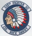 USAF  335th Fighter Sq, Col Buck Danny patch