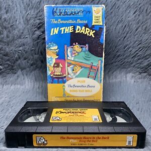 The Berenstain Bears VHS 1989 In The Dark Random House Video Classic Cartoon