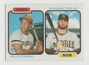 2022 Topps Heritage Then & Now #TAN-ST Willie Stargell/Fernando Tatis Jr.