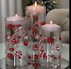54pc CHRISTMAS Candy Cane Floating Vase Filler Table Decor Wedding Party Holiday