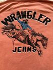 New Wrangler Wyoming Rodeo Cowboy Sportsman Western Aztec Polo T Shirt RRL XL