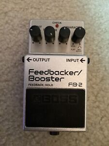 Boss FB-2 Feedbacker/Booster Effects Pedal With Box **PRICE DROP**