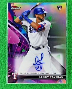 LEODY TAVERAS - Texas Rangers:  Rookie RC, Refractor, SPs - ** Pick & Choose **