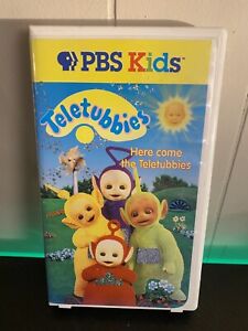 PBS Kids VHS Teletubbies Here Come The Teletubbies in Original Clamshell