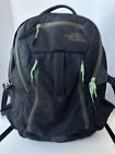 The North Face Surge Backpack Black and Forest Green