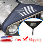 Front Engine Hood Bra T-Style Cover Accessories For Jeep Wrangler TJ 1997-2006 (For: Jeep TJ)