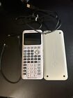 New ListingTexas Instruments TI-84 Plus CE White Graphing Calculator w/ Cover + charger