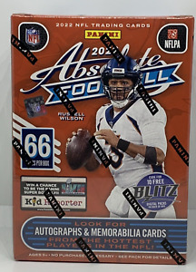 New & Factory Sealed 2022 Panini Absolute NFL Football Blaster Box