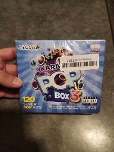 Karaoke Pop Box 3 Party Pack - 120 Songs (CD+G) 6 Discs Brand New Sealed