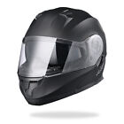 AHR RUN-M3 Modular Motorcycle Flip Up Helmet Full Face Dual Visor DOT Bike S