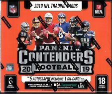 2019 Panini Contenders Football Hobby Box FACTORY SEALED -- A