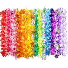 Hawaiian Leis Bulk, Colorful Tropical Flower Leis Necklaces for Kids Adult