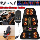 Full Body 8-Kind Massage Seat Cushion Car Home Heat Back Neck Massager Chair Pad