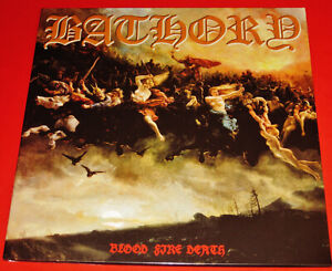 Bathory: Blood Fire Death LP 180G Vinyl Record 2010 Black Mark UK BMLP666-4 NEW