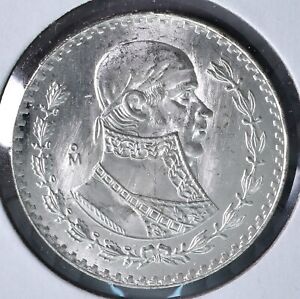 1967 ~ Mexico ~ UN PESO ~ Silver Coin ~ *K556