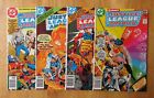 Lot of 4 JUSTICE LEAGUE OF AMERICA 1978 Giants! #151, 152, 154, 159 Newsstands!