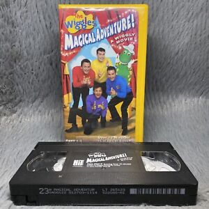 The Wiggles: Magical Adventure! A Wiggly Movie VHS Video Tape Clamshell Kids Fun