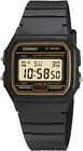 Casio F91WG-9, Digital Chronograph Watch, Black Resin Band, Alarm, Date