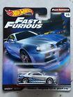 2017 Hot Wheels Premium Fast and Furious NISSAN SKYLINE GT-R BNR34 Fast Imports