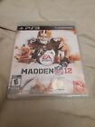 Madden NFL 12 PS3 PlayStation 3 Brand New & Sealed!