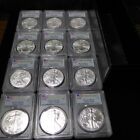 Lot of (12) - 3 ea 2017, 2018, 2019, 2020  Silver Eagle PCGS MS70 First Strike